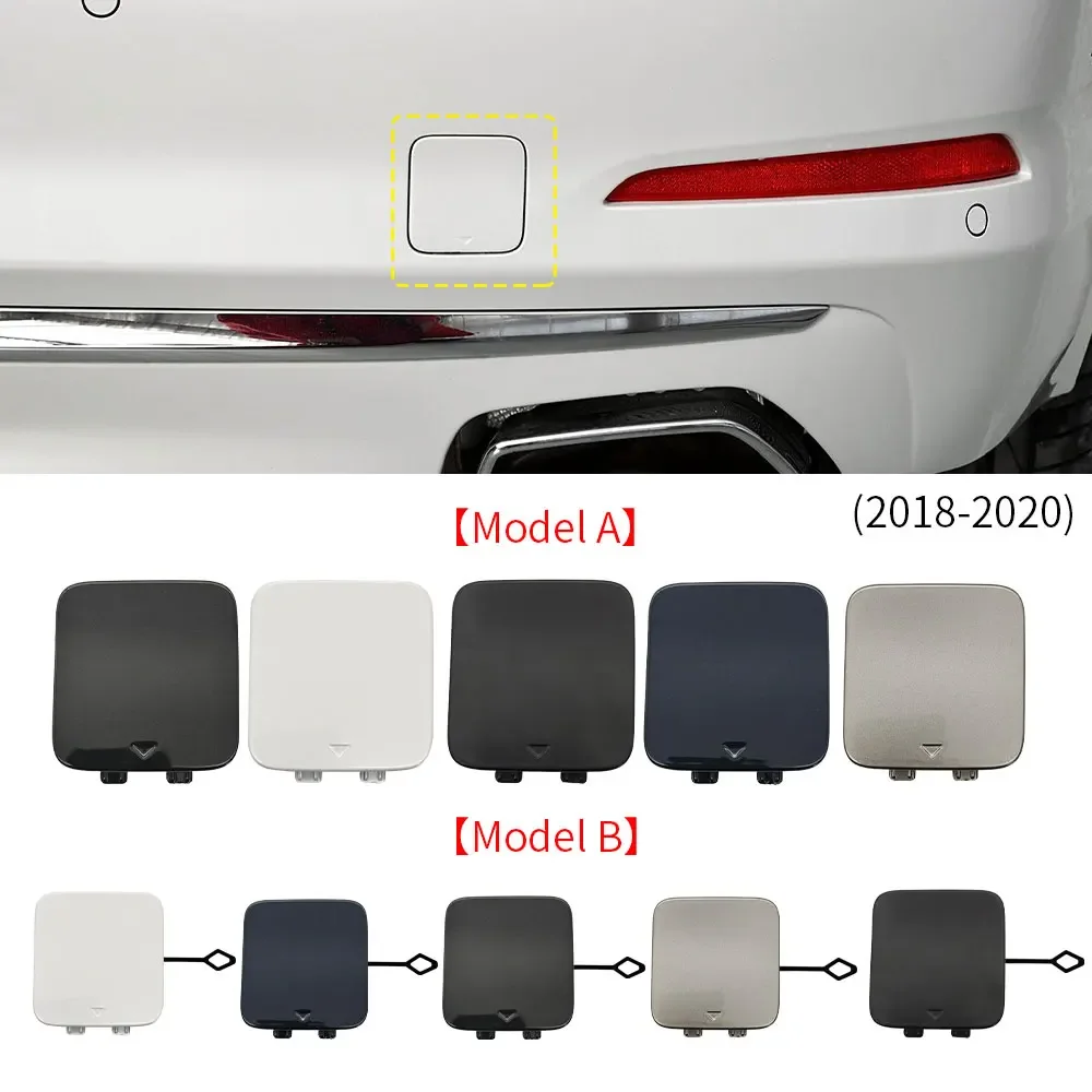

For BMW G30 Car Rear Bumper Tow Hook Cover Cap Accessory Black White For BMW 5 Series 520 523 525 528 530 535i 2017-2020 5112747