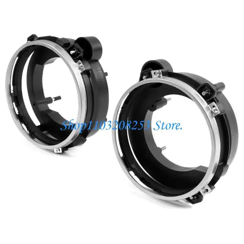 

R6FA 1 Pair Front Head Light Bulb Bracket Bucket Headlight Bulb Brackets Buckets