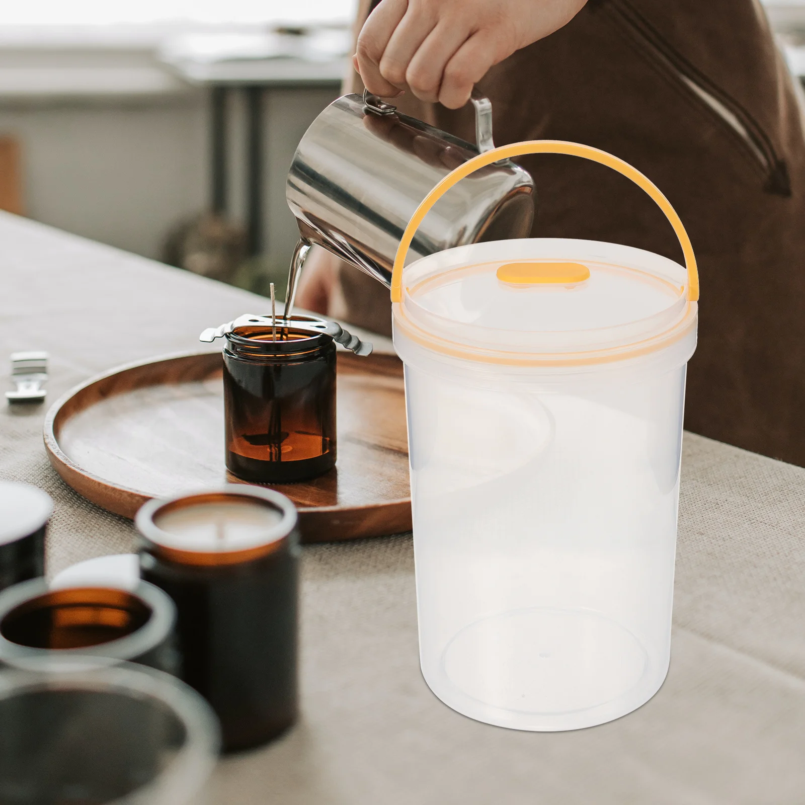 Baby Formula Storage Box Compact Portable Milk Powder Container Leak-Proof Infant Food Carrying Box For Travel Outdoor