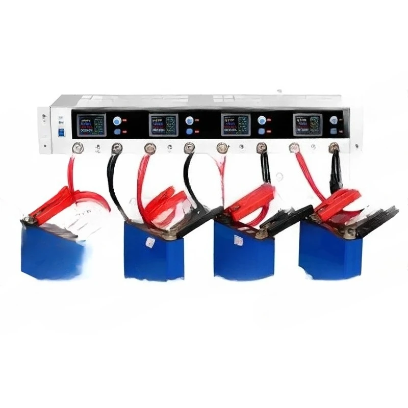 Gran oferta YPSDZ alta precisión 4 canales 5V 50A Detector de carga y descarga paquete de batería equilibrio de voltaje capacidad de batería de litio T