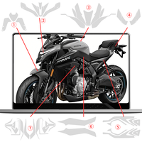 For CFMOTO 675 NK 2024-2025 PPF TPU Protective Film Full Body Paint Protection Scratch Resistant Kit cfmoto675nk2024 2025