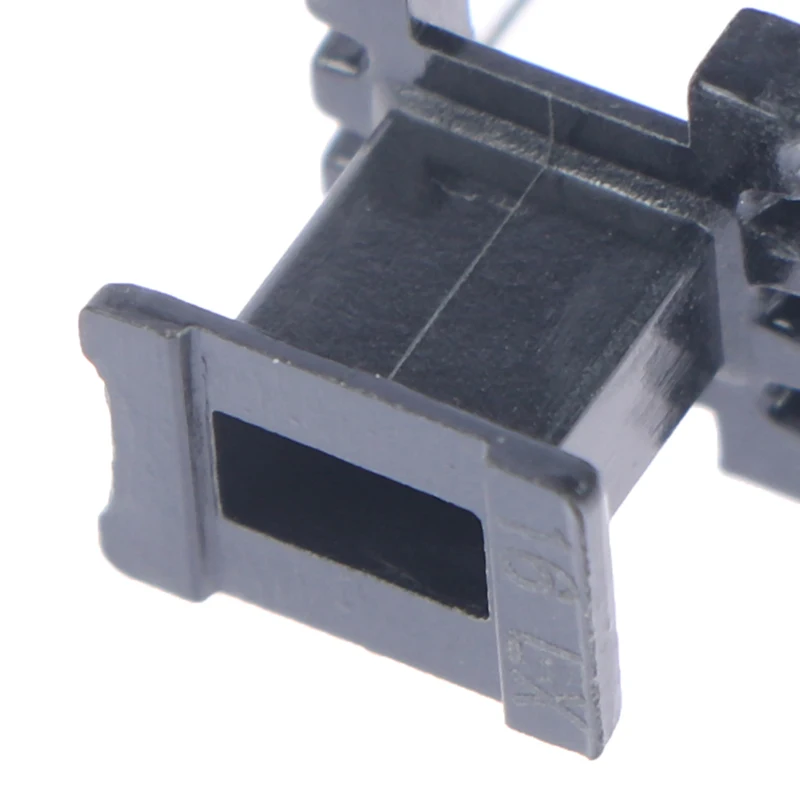 5PCS Black EE10 4-pin Double Slot High Frequency Transformer Spool PC40 Bakelite Frame Ferrite Core