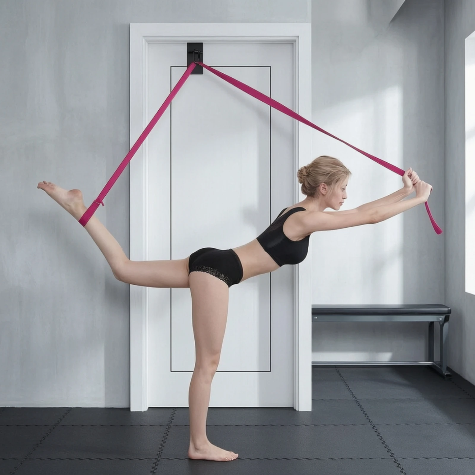 Home Gym Installation - Door Anchor with Metal Bracket Secure