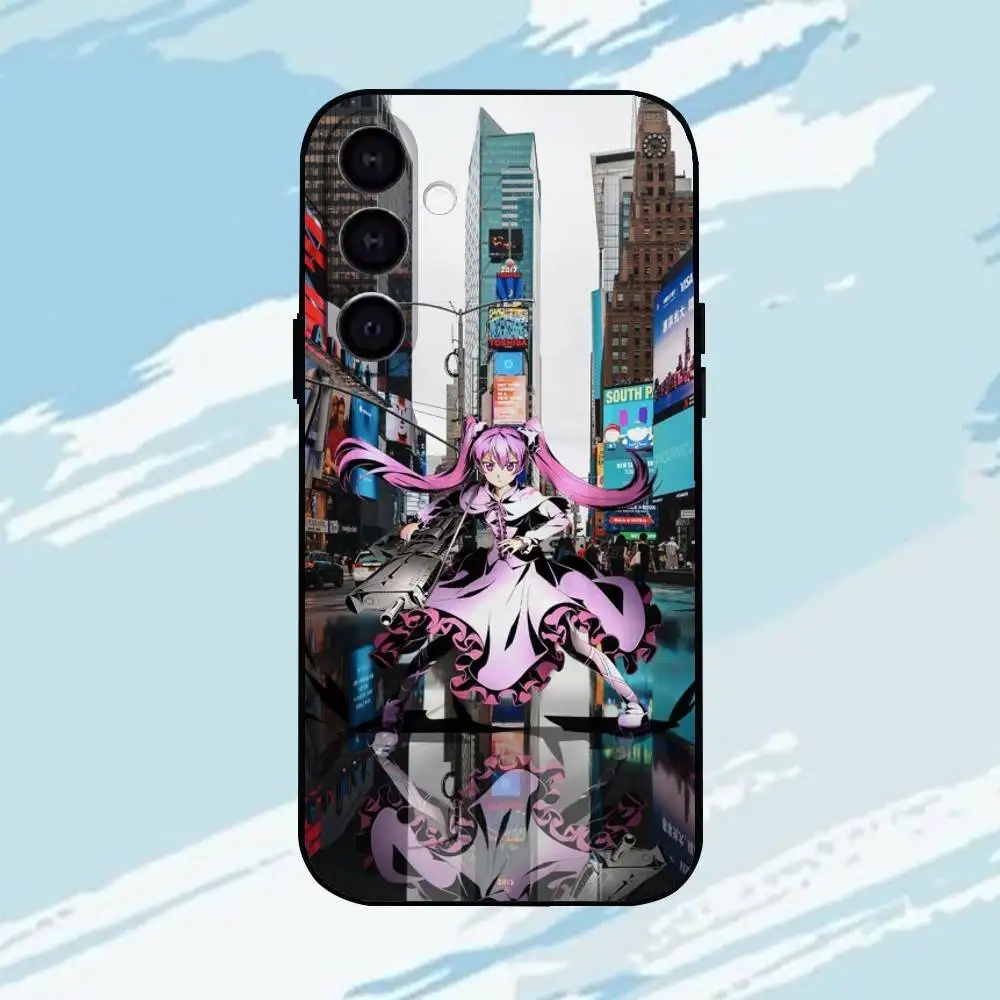 Funda de teléfono de carcasa negra de Anime A-Akame ga Kill-l para Samsung Galaxy A73,A72,A71,A70,A53,A52,A51, otros carcasa negra suave