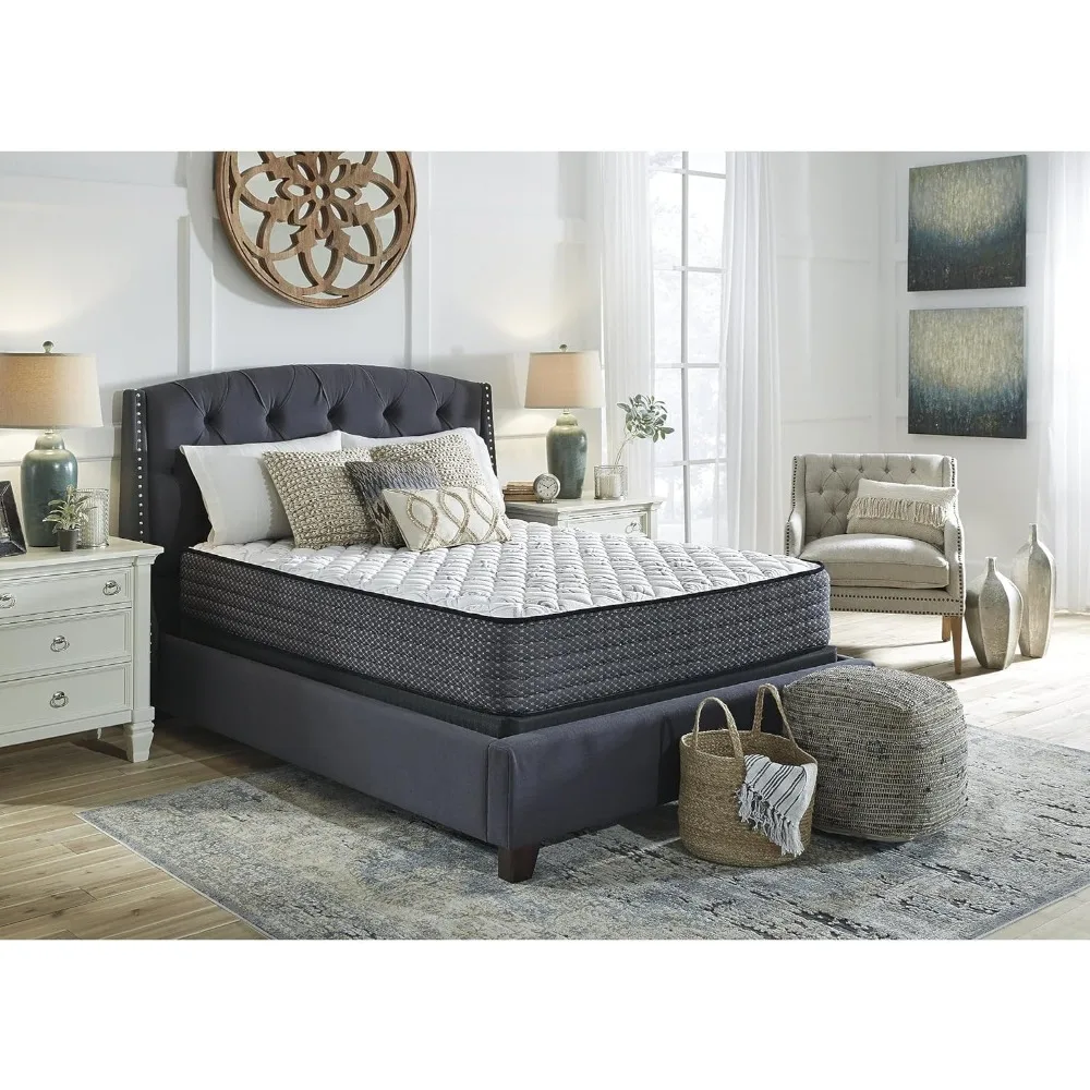 Queen Size Limited Edition 11 inch Firm Hybrid Mattress with Lumbar Support Gel Memory Foam