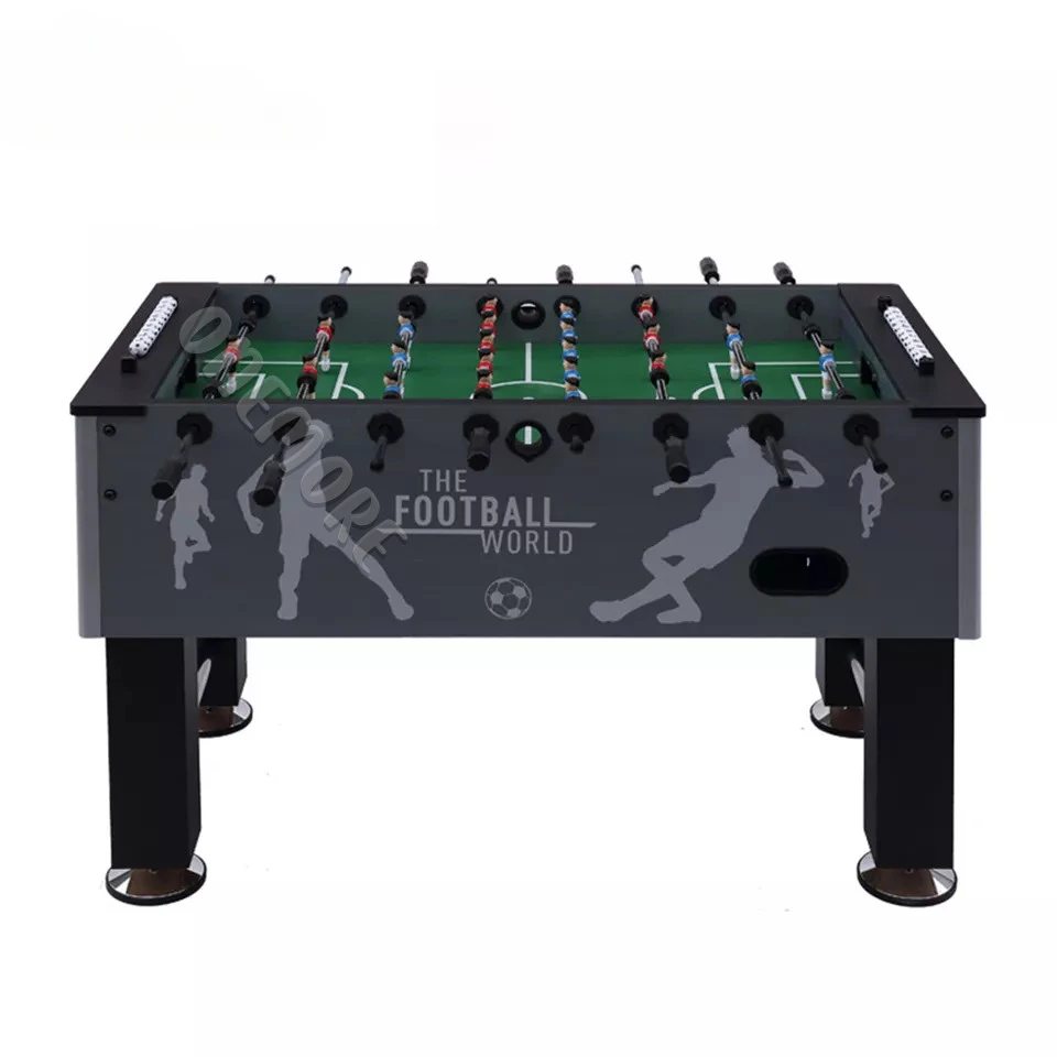 

Wholesale Adult 5ft Indoor Hand Play Soccer Ball Football Table Standard Foosball with Full Accessory Easy to Assembly