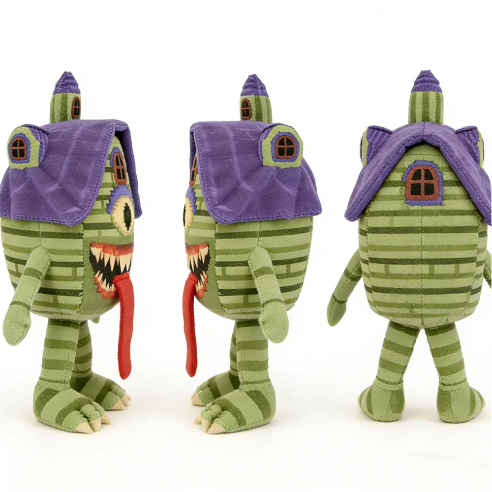 ตุ๊กตาสตีลอะเบรนร็อต ตุ๊กตาสัตว์ประหลาดแสนสนุก ตาโต หมวกสีม่วง จากสตีลอะเบรนร็อต ของเล่นตุ๊กตาสำหรับเล่นเกม