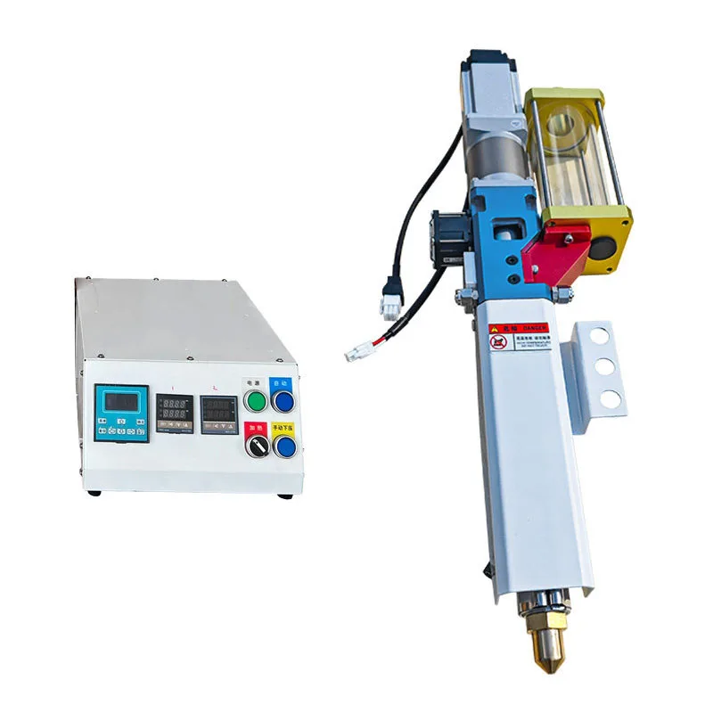 Electric Servo Extruder Machine, Precision Temperature Control Handheld Plastic Pellet Extruder for 3D Printing Filament