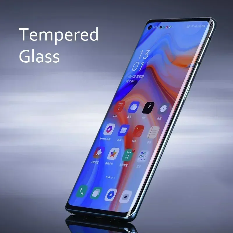 2PCS Full Screen Cover Tempered Glass Protective on OPPO A74 A54 A72 5G A9 A5 20Screen Protector for OPPO A74 A53 A52 Glass