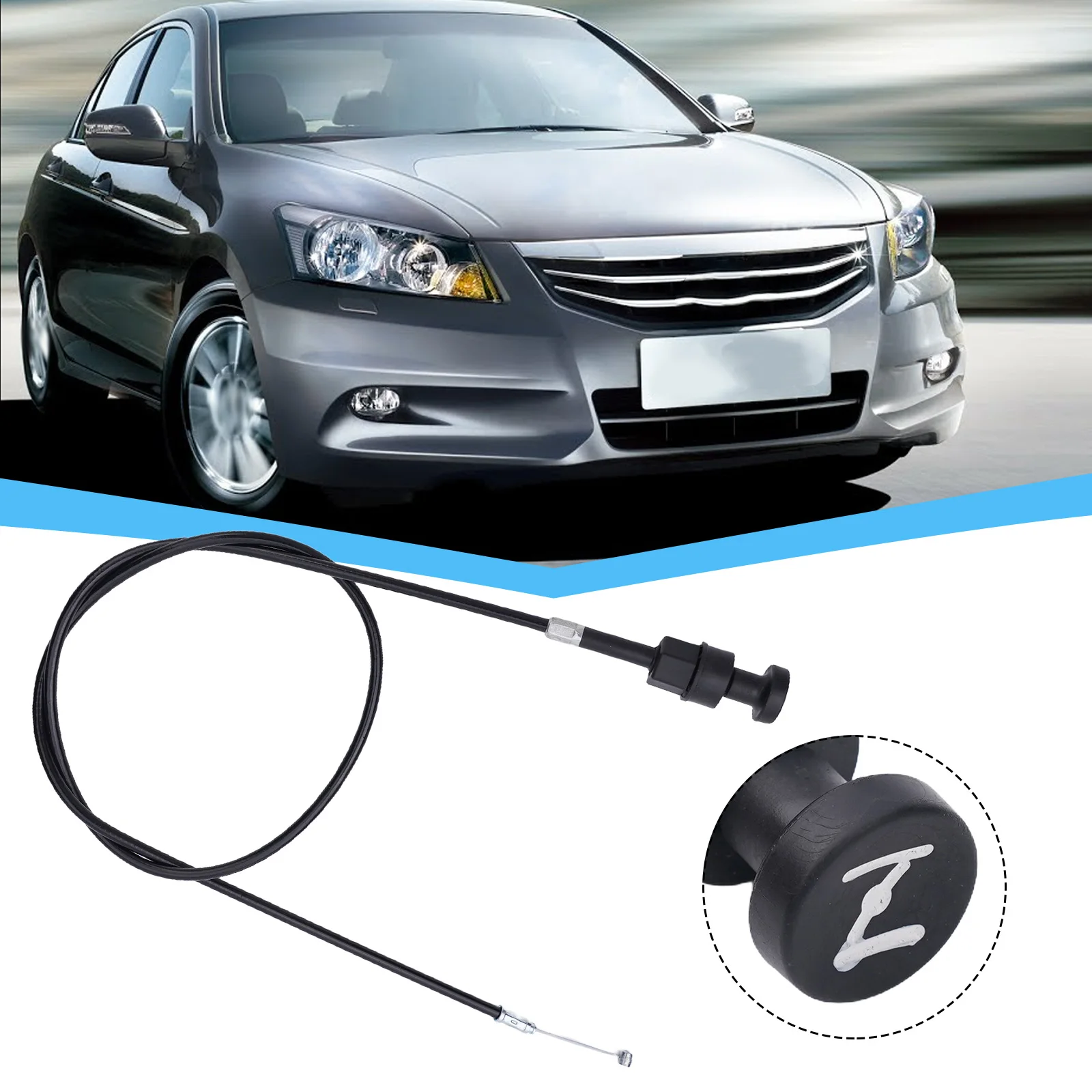 

Кабель дроссельной заслонки, аксессуары, 1 шт., практичная модель 97 см для Honda ATC125M ATC200M ATC200E ATC200ES TRX200 TRX350, черный