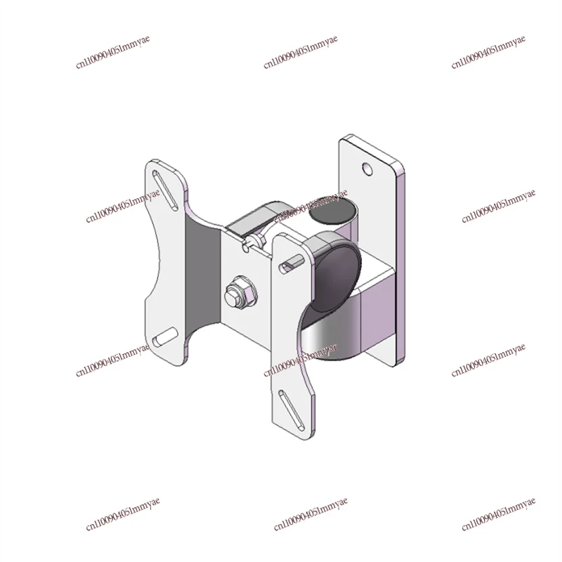 Aluminum alloy computer monitor bracket, robotic arm, column, cantilever integrated with keyboard holder