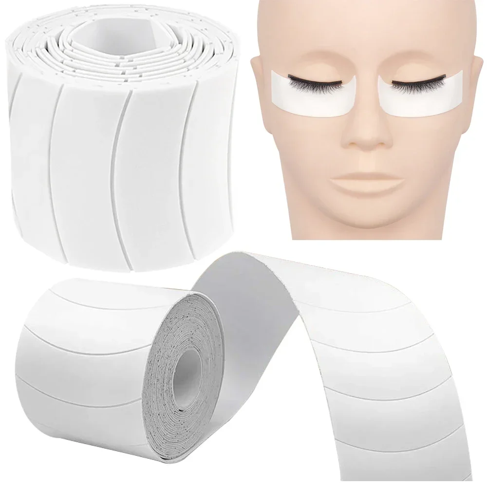 Eyelash EXTENSION สติกเกอร์ Eyepad อุปกรณ์แต่งหน้า Eye เทปภายใต้แพทช์ตาโฟม Eyelash GEL Pads กาวเทป 110 PCS/ม้วน