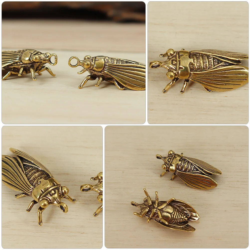 Pendant Cicada Keychain Decor Hanging Pendent Pendents Handicrafts Unique Keychains