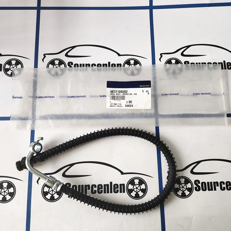 New Genuine Front Rear Brake Hose 4871009002 4871109002 For Ssangyong Actyon Sports 2006+ Kyron 2005+ 4872009002 4872109002