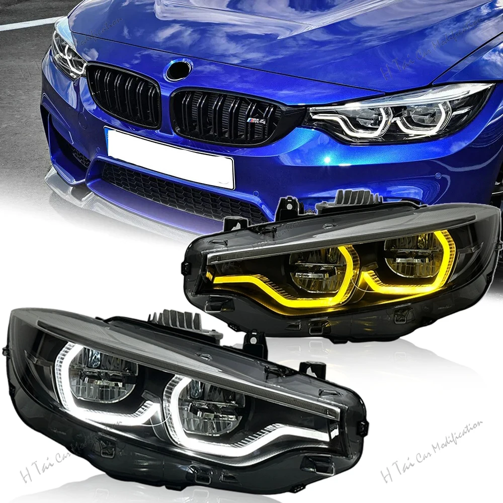 

LED Head Lights For BMW 4 Series F32 F82 F36 M4 425i 428i 430i 435i 2013-2020 Headlights High Beam Low Beam Car Light Assemblies