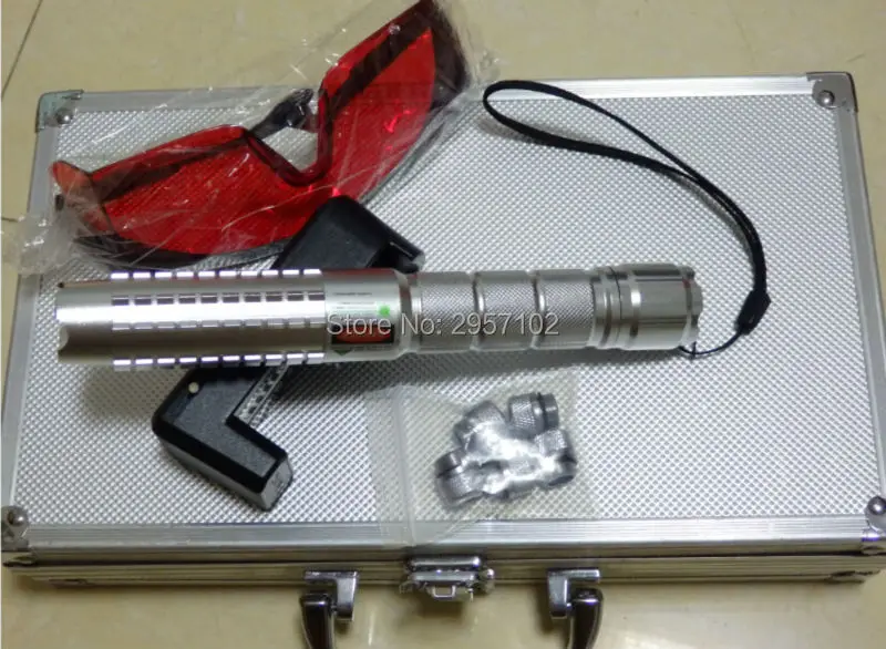 

NEW Laser Light Pointers 532nm green 100000m Focusable Laser Burn Match Hunting Accessories Cat Toy Lazer Torch No battery