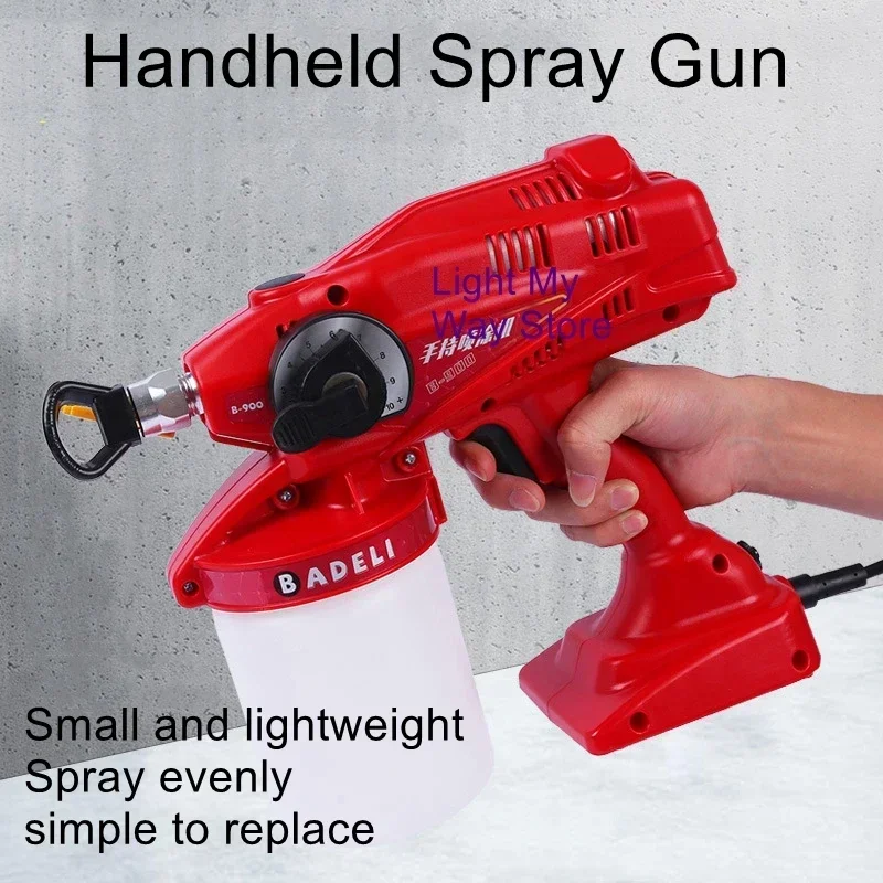 Handheld  electric high atomization split sprayer portable high pressure paint woodworking spray gun