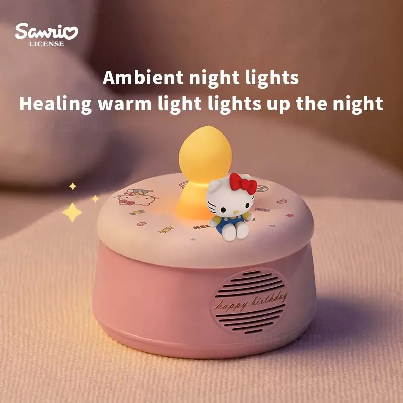 Sanrio Kuromi Mini Bluetooth Speakers SK05 Kawaii Cinnamoroll Cake Series Wireless Portable Speakers Anime Girl Birthday Gifts