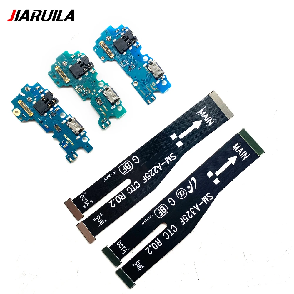 NEW USB Charging Port Plug Socket Board Main Flex Cable Connector Parts For Samsung A22 A32 A42 4G 5G A225F A226 A325F A336 A426