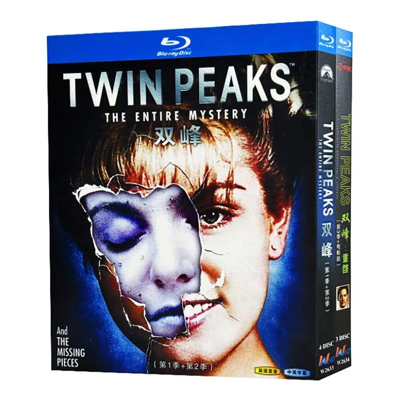 

Blu-ray Ultra HD TV Series Twin Peaks Seasons 1–3 plus Movie Edition BD Discs Box Set