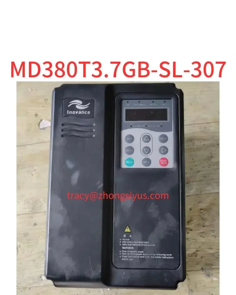 

Used frequency converter md380t3.7 gb-sl-307 3.7 kw 380V