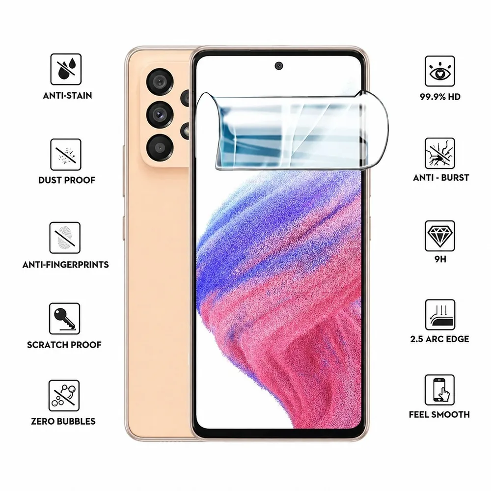 3Pcs Hydrogel Film For Motorola Edge 50 50 Fusion 50 Pro 50 Neo 50 Ultra Film Protector For Motorola Edge 60 60s 60 Neo 60 Pro