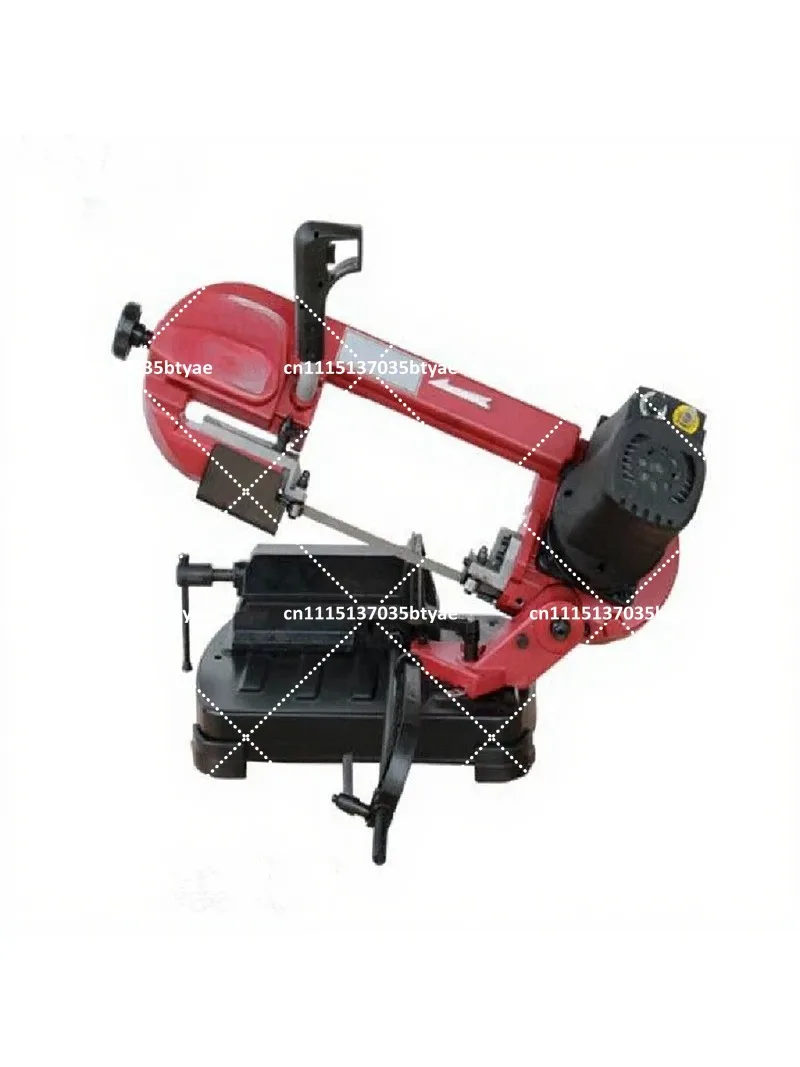 Portable Band Saw 5 Inch Metal Cutter Variable Speed for On-Site Construction Workshop