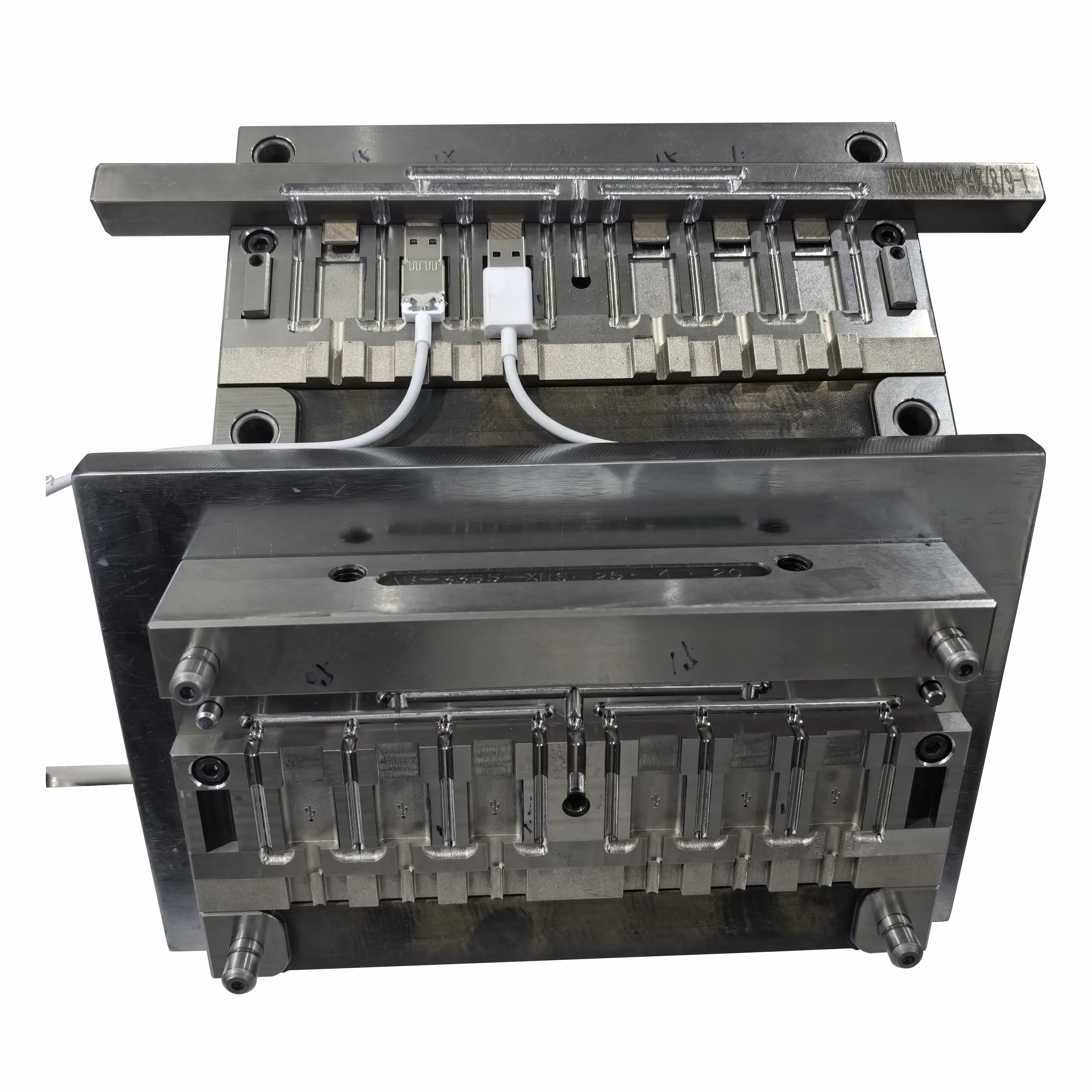 

USB Micro Data Cable Mould DC Plastic Electric USB Plug Mould Vertical Mould