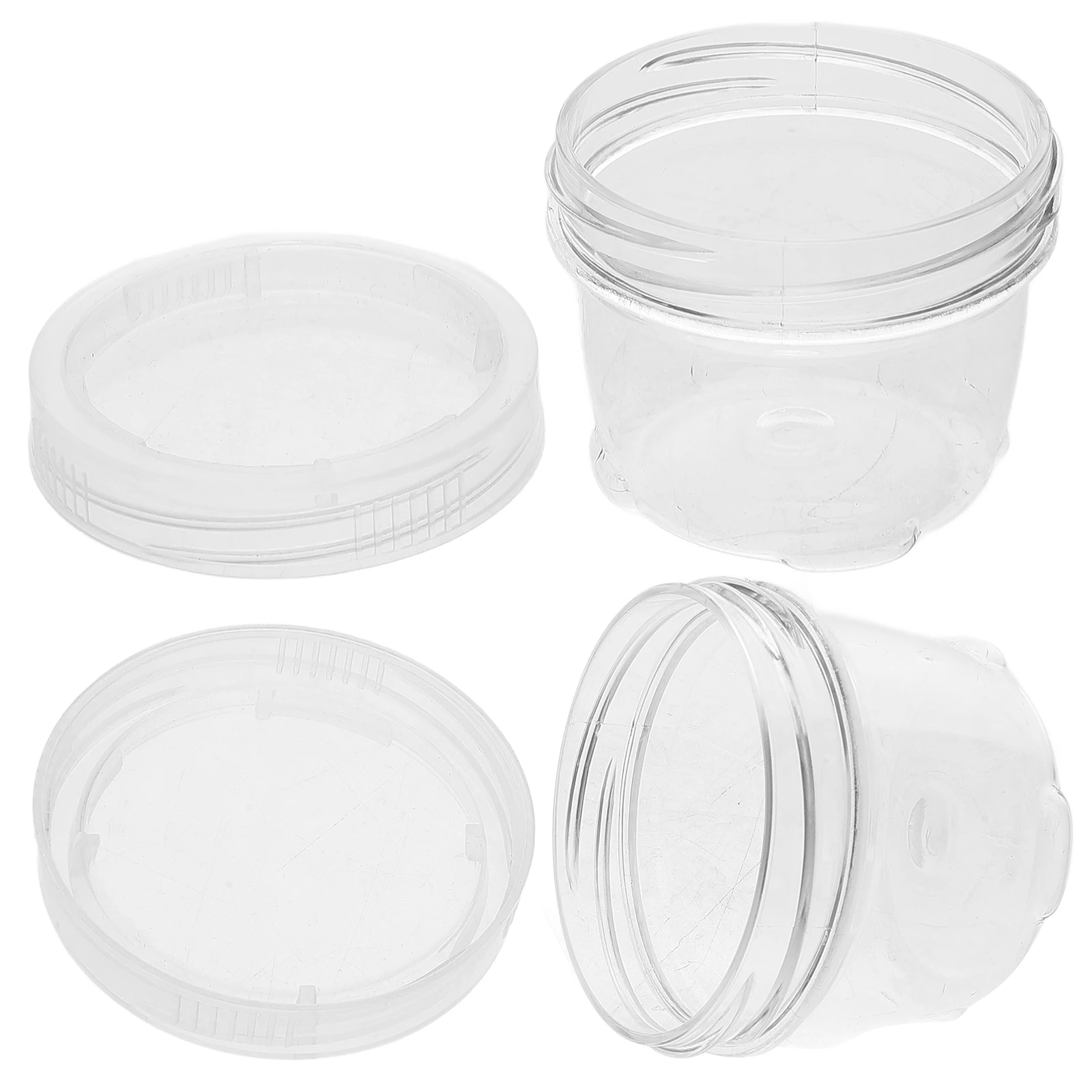 

Seasoning Bottle Set Kitchen Pepper Storage Bottles Rectangle Plastic Containers The Pet Spice Clear Travel Empty Jars