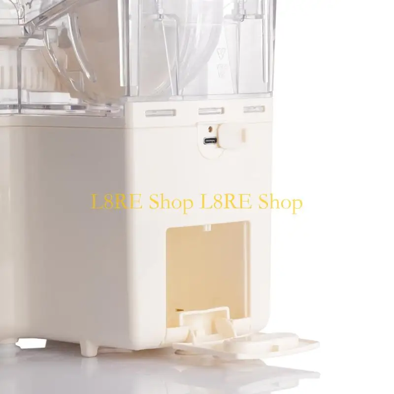 L8RE Automatic Pulp Separating Head Juicer USB Powered for Pure Healthy Juice ABS Materials Quiet Operation