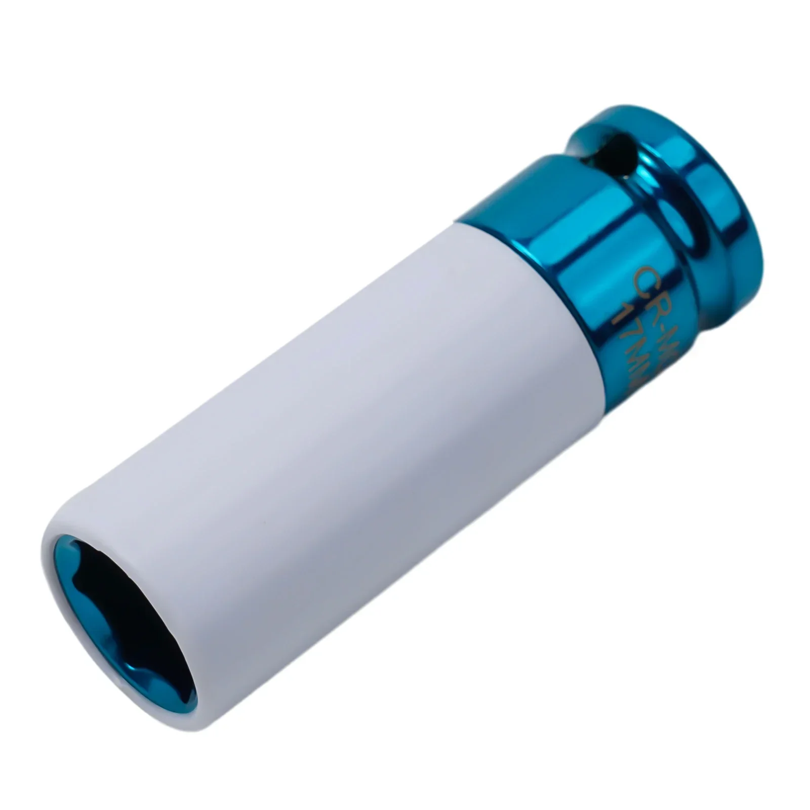 알록달록한 슬리브 타이어 보호 슬리브, 벽 깊은 임팩트 너트 소켓, 합금 휠 공압 렌치 타이어, 육각 소켓, 17mm, 19mm, 21mm