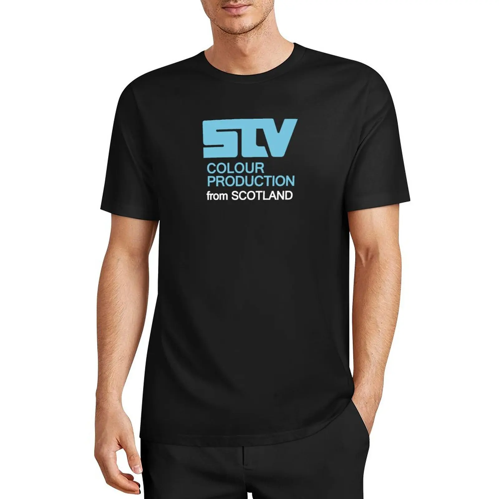 

Scottish Television - STV Colour Production T-Shirt cute tops essential t shirt summer tops shirts men