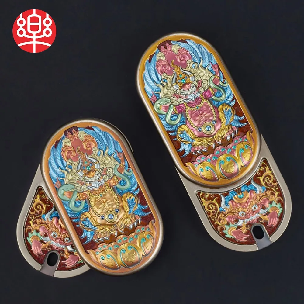 LEYANG EDC Goddelijke Vogel Fidget Slider 360° draait links en rechts °   Push Slider Stress Relief Toy Fidget Toys voor volwassen angstspeelgoed