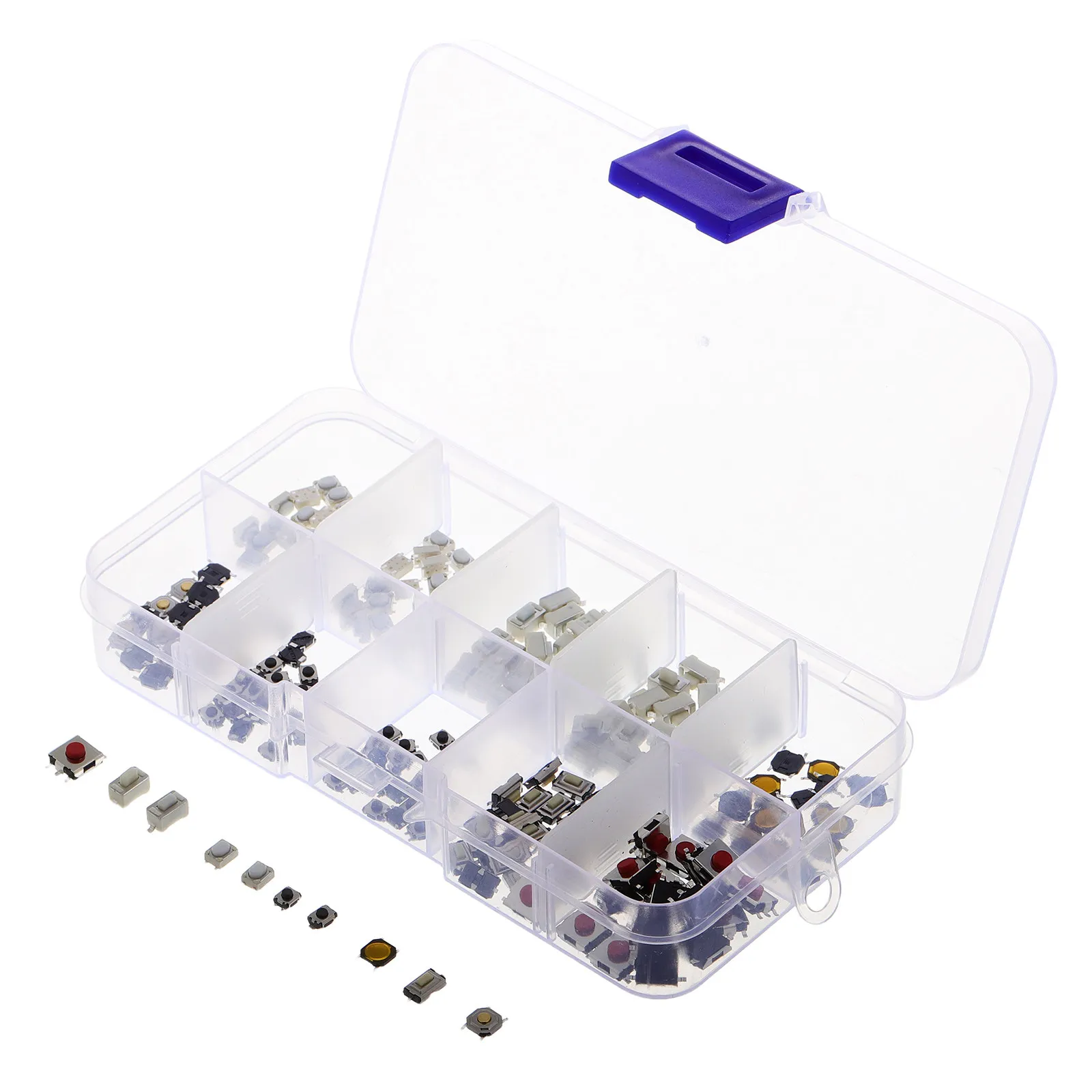 

200 шт. кнопок-переключателей для автомобильных ключей-брелоков, кнопок дистанционного управления, кнопок-кнопок, мгновенных микропереключателей для замены схемы, наклеек на автомобильные кнопки