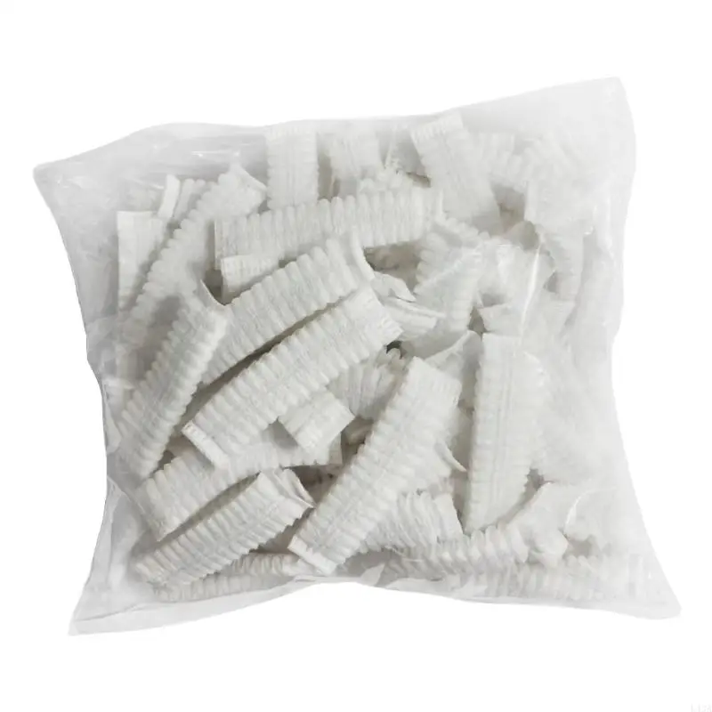 L43A 100Pcs Disposable Filter Screen Dust Filter Bag Vacuum Cleaners Nonwoven Filter Bags Dust Collection Mesh Covers