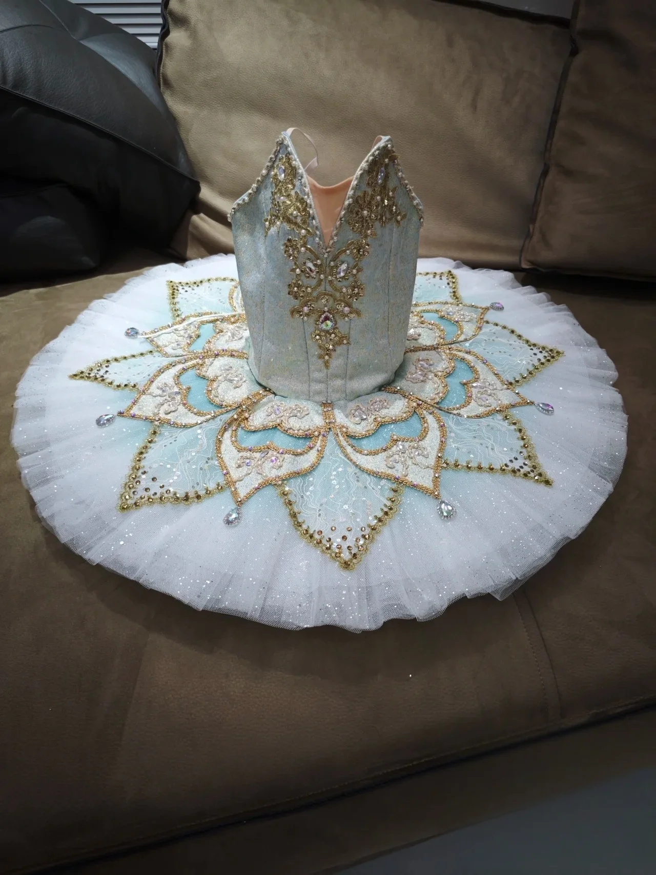 

New high-end customized Aizai Mirada Paquita Raymonda variation TUTU ballet skirt competition performance canopy skirt