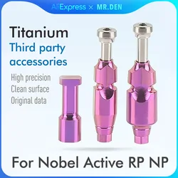 1pc MR DEN Dental Implant Nobel Active Closed Window Transfer Lever Mould Retractor Lever Closed End RPNP Replacement Fittings