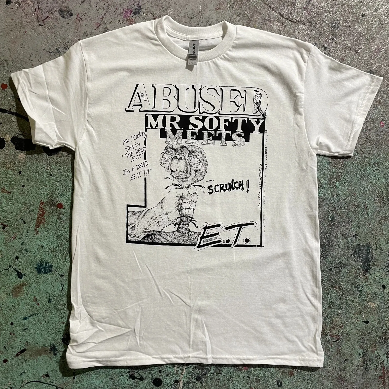 The Abused T-Shirt S-2X Unisex (Screen Printed)