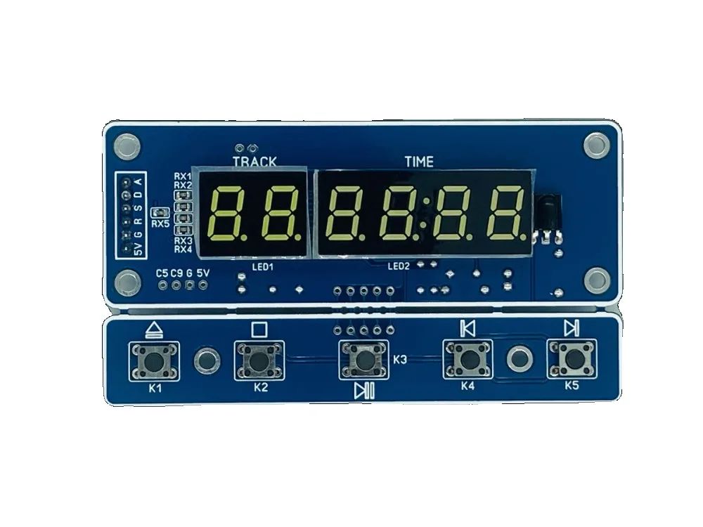 CD Turntable Board with Display Board Power Supply Coaxial, Fiber, IIS Output To Philips CDM12.1/VAM1201/VAM1202 Laser Head