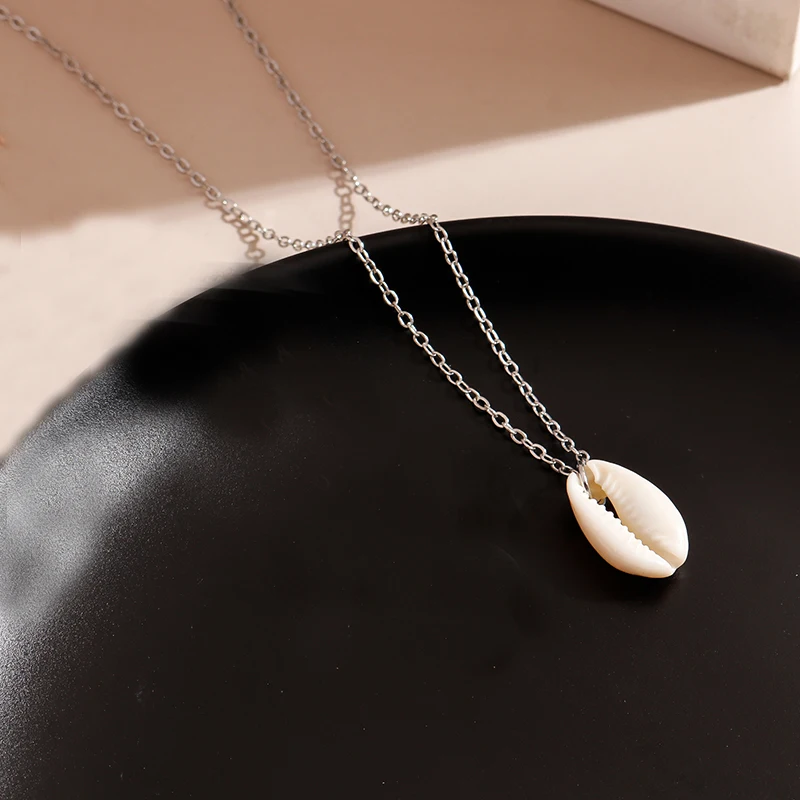 Aihua Mode Strand Muschel Halsketten Sommer Muschel Muschel Halskette für Frauen Mädchen Böhmen billige Schmuck Geschenke – Detail 7