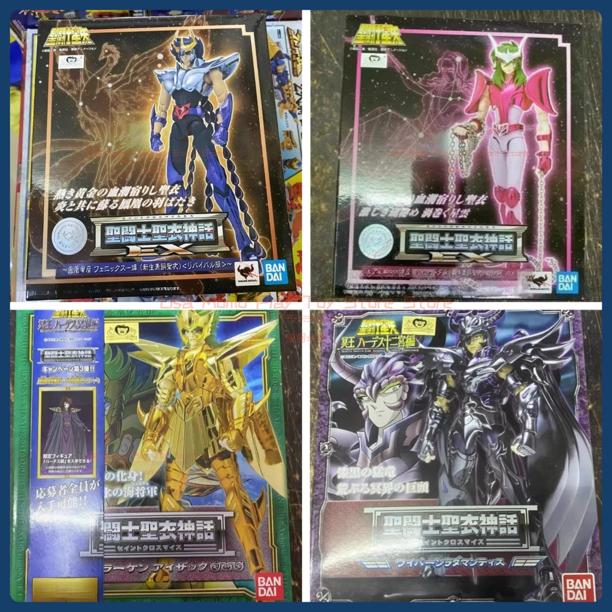 متوفر في المخزون بانداي سانت الملابس أسطورة EX Sea Fighter صفارات الإنذار صفارات الإنذار العذراء فينيكس سلسلة لعبة نموذج عمل دمية هدية عيد #1