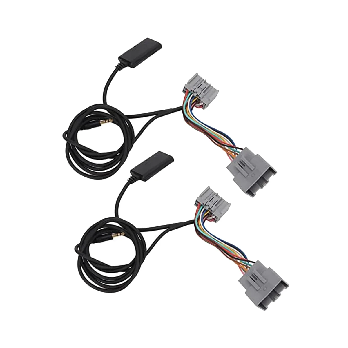 2Pcs Car 14Pin Bluetooth Module Music Adapter Aux Audio Cable for Volvo C30 C70 S40 S40 S60 S70 S80 V40 V50 V70