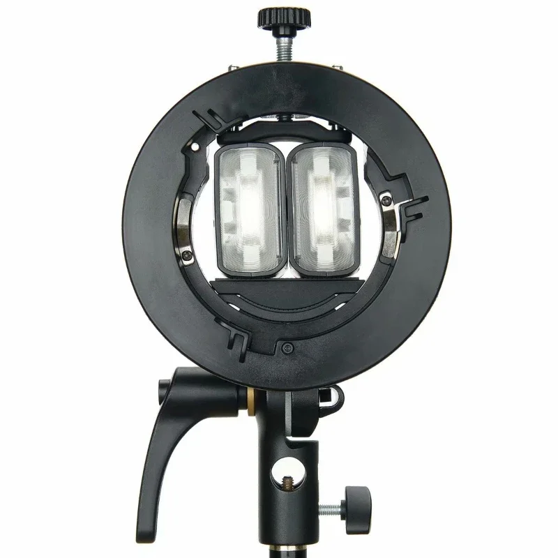 

S Chuck S2 Bracket Photography Flash Hot Shoe Light S-shaped Bracket Chuck Softbox Accessories