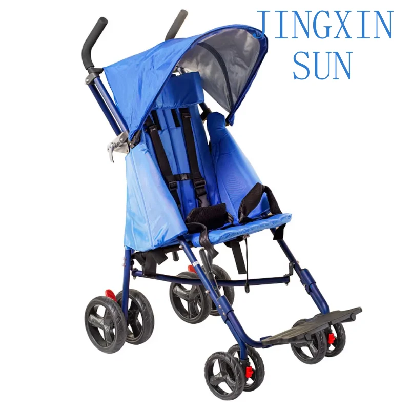 Children's mobile chair walking assistant folding wheelchair patient