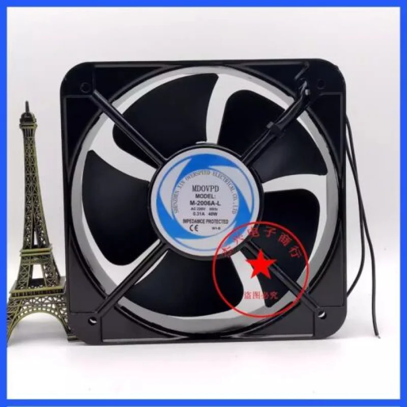 

Y ДЛЯ MDOVPD M-2006A-L AC220V 0,31A 48W Шариковый охлаждающий вентилятор