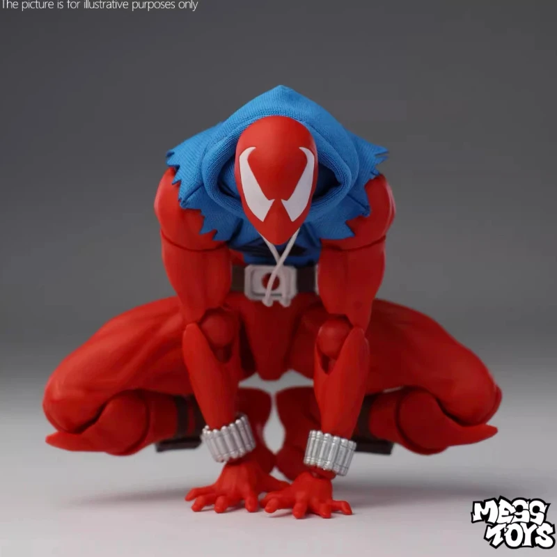 Nouveaux jouets en désordre Figurine héros écarlate Spiderman Messtoys Spider Man Anime Figurine modèle Statue cadeaux Collection jouets
