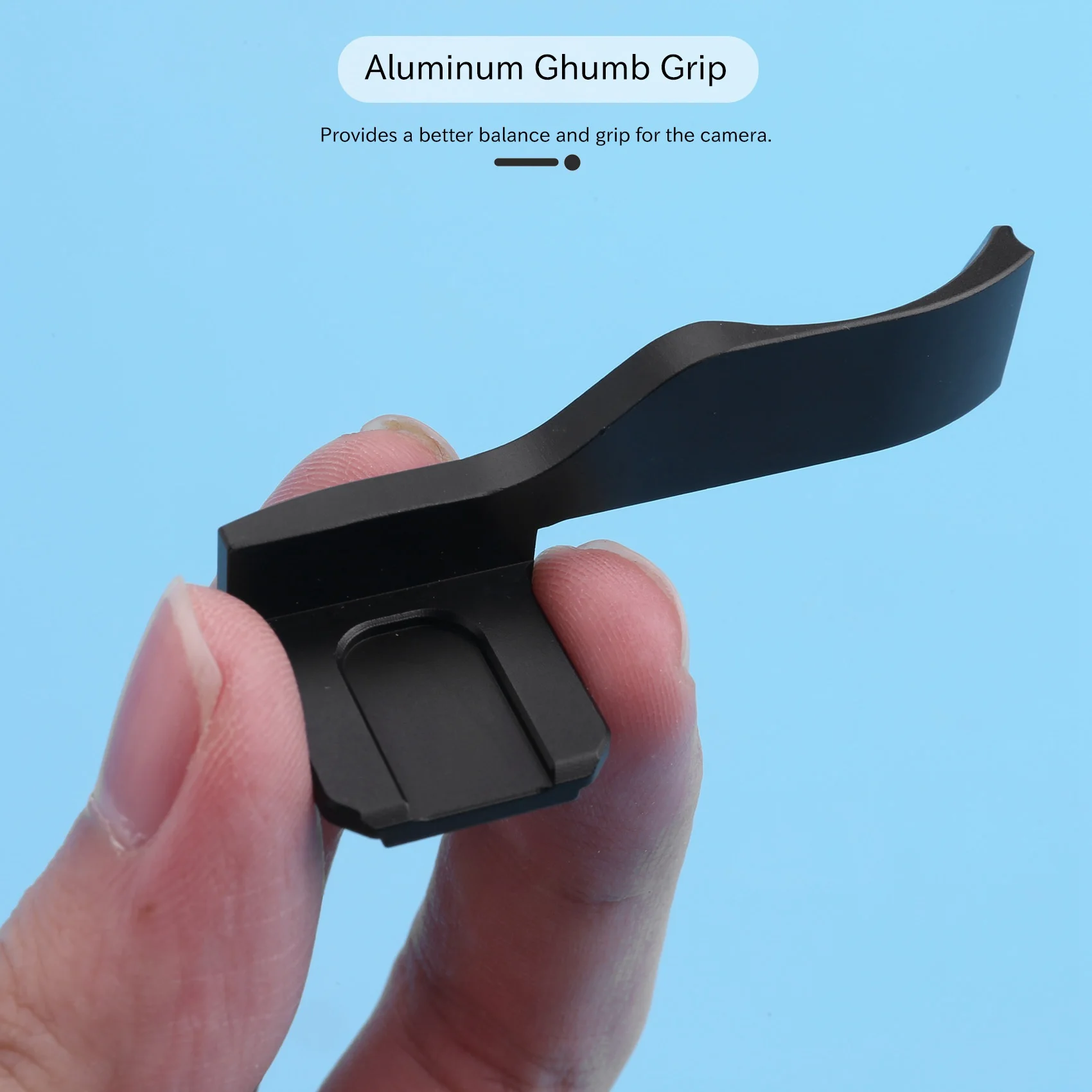 AED5-قبضة الإبهام، سبائك الألومنيوم الحذاء الساخن الإبهام قبضة اليد ل لايكا M10/M10-P /M10R كاميرا الإبهام قبضة