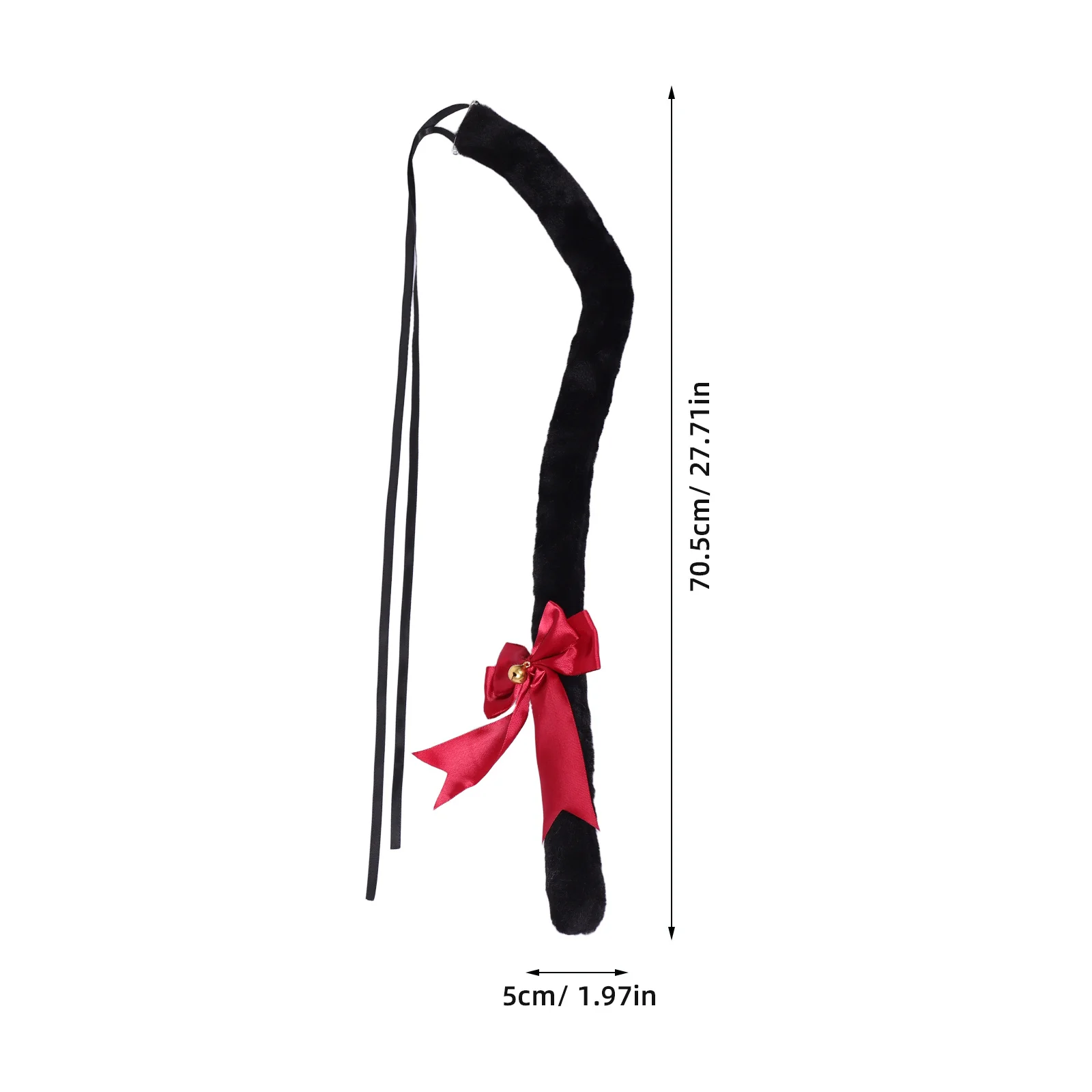 Staart taille decoratie schattig meisje cosplay accessoire voor feest faux dier staart kat meid kostuum meisjes kat kostuum