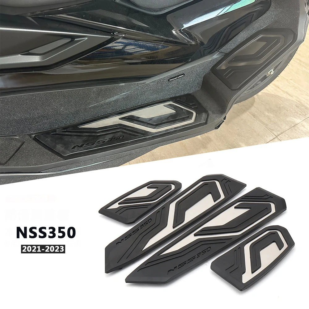 

Foot Pegs For Honda NSS350 NSS 350 Nss350 2021 2022 2023 Front Rear Footrests Motorcycle Rubber Foot Pedals Accessories