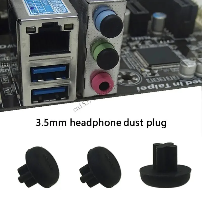 Multipurpose 3.5mm Port Protectors Blocks Dusts From Headphone Jacks Effectively
